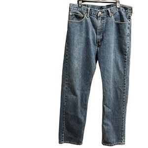 Levi's 505 Men's Jeans Size 38 X 34 Medium Wash Straight Leg